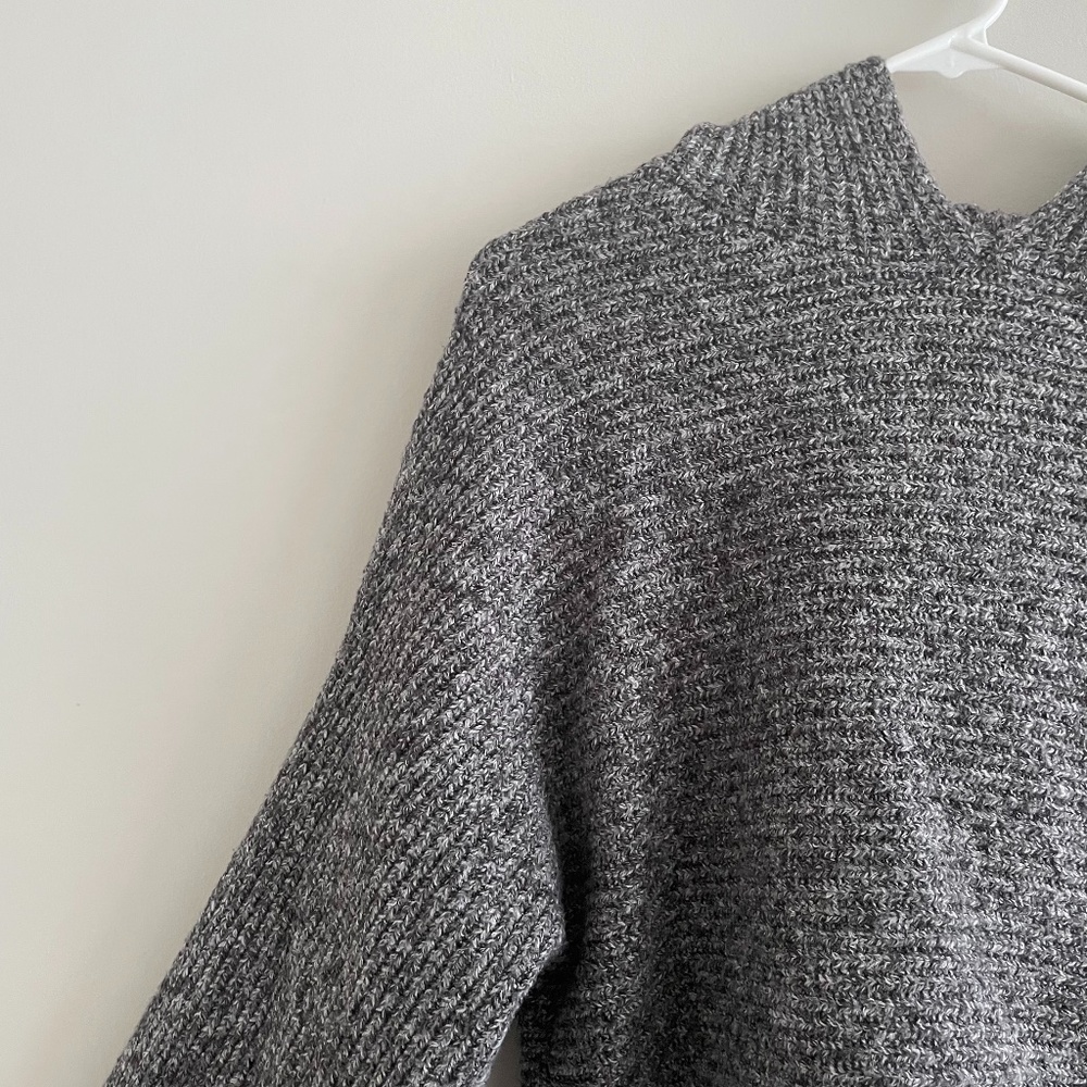 Cozy Chunky Hooded Sweater with Bell Sleeves